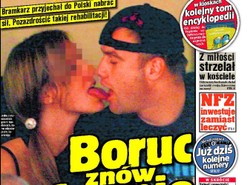 Boruc leczy kontuzję piwem i cygarem