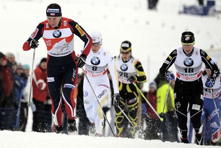 Justyna Kowalczyk nadal liderką w Tour de Ski