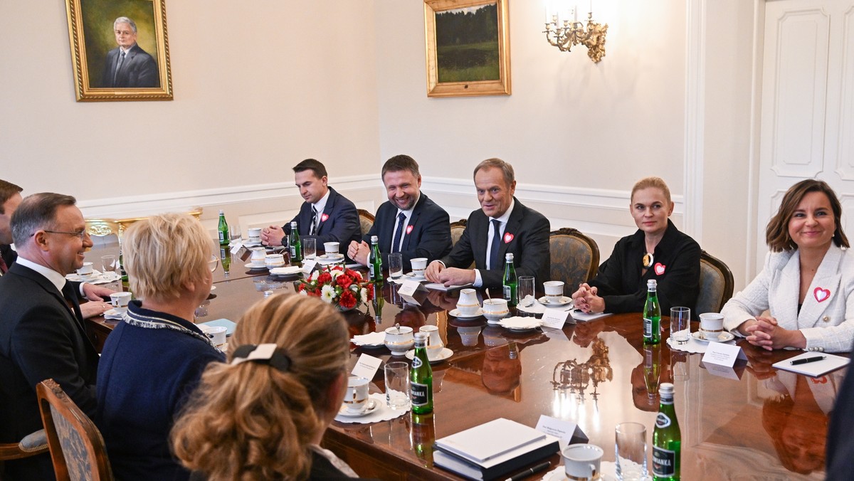 Siedziała naprzeciwko Dudy. Zdradziła, co się działo w Pałacu Prezydenckim