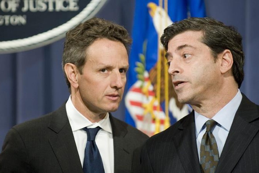 Robert Khuzami i Timothy Geithner