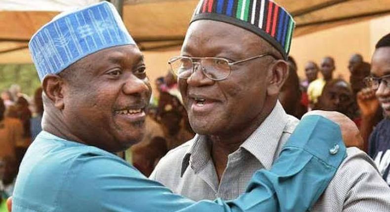 George Akume and Samuel Ortom ( Newswire)