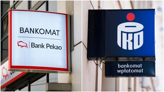 UOKiK: 62 mln zł kary dla PKO BP i Pekao za klauzule niedozwolone