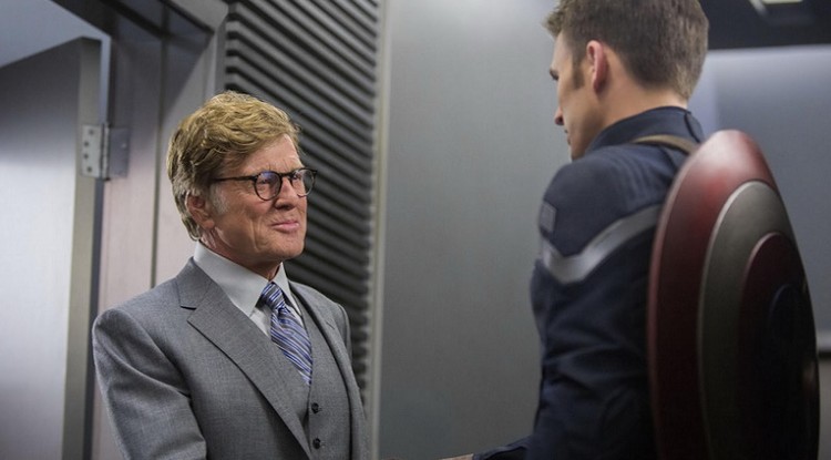 Robert Redford és Chris Evans