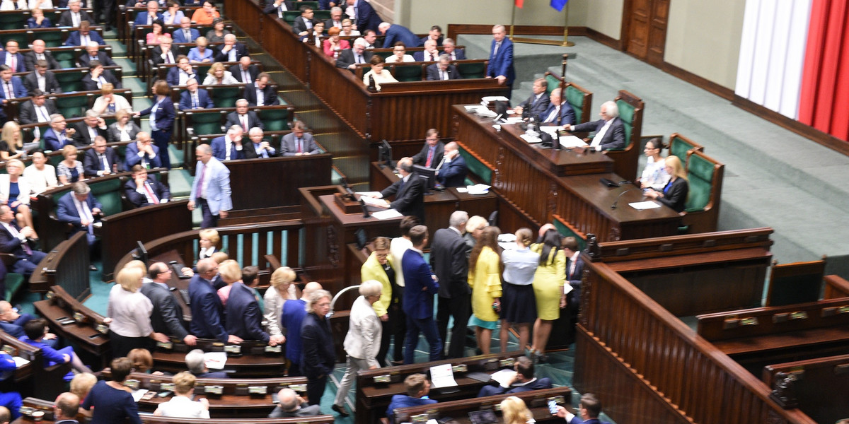 W środę Sejm będzie głosował nad skierowaniem projektu do sejmowej komisji