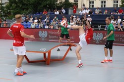 Igrzyska Europejskie. Adrian Duszak i Marek Pokwap na podium w teqballu