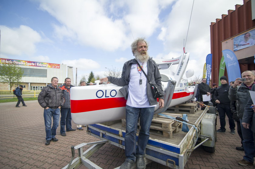 Aleksander Doba wyruszył w najtrudniejszy rejs. Nie boi się huraganów