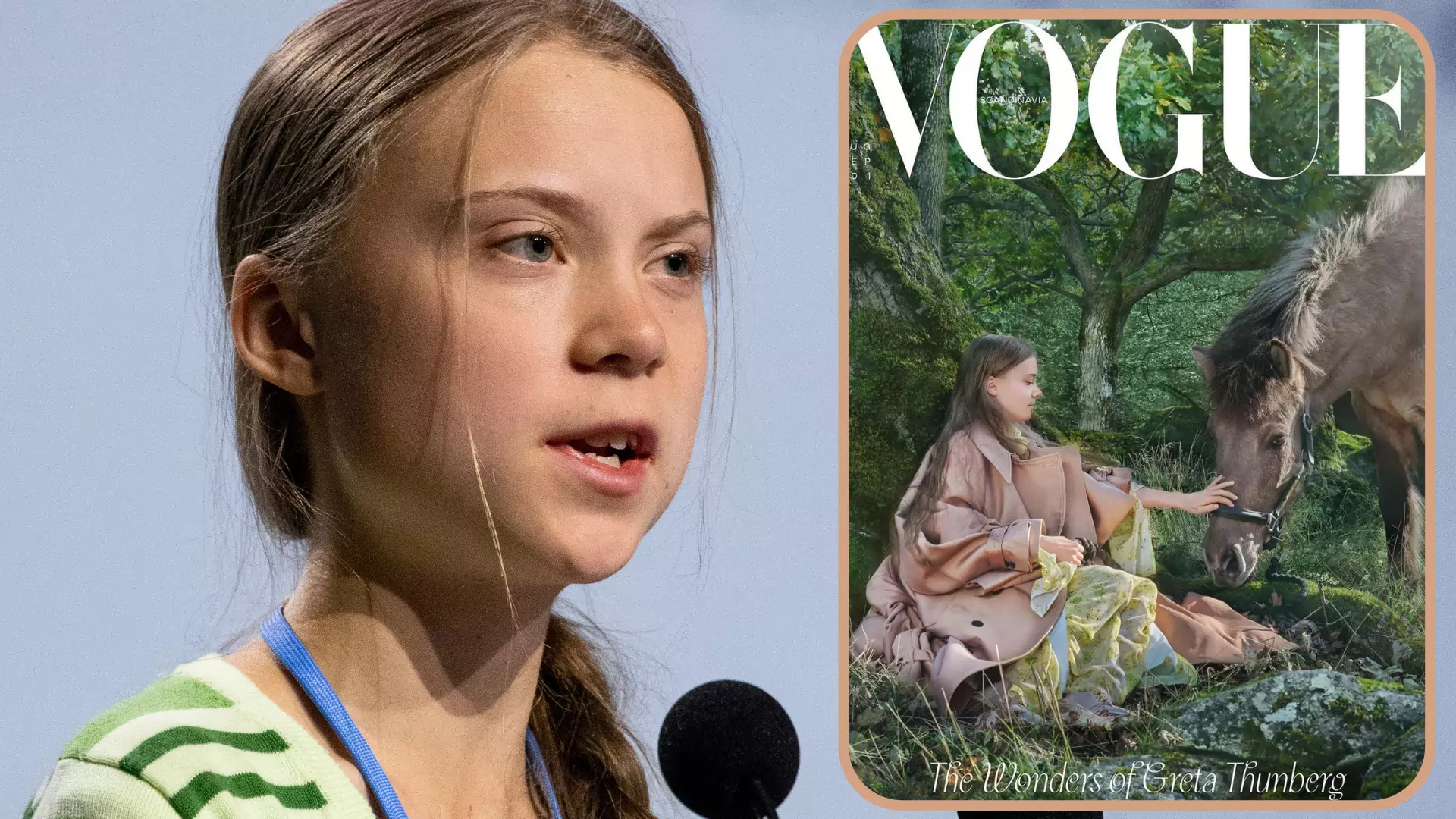 Greta Thunberg na okładce pierwszego numeru Vogue Scandinavia