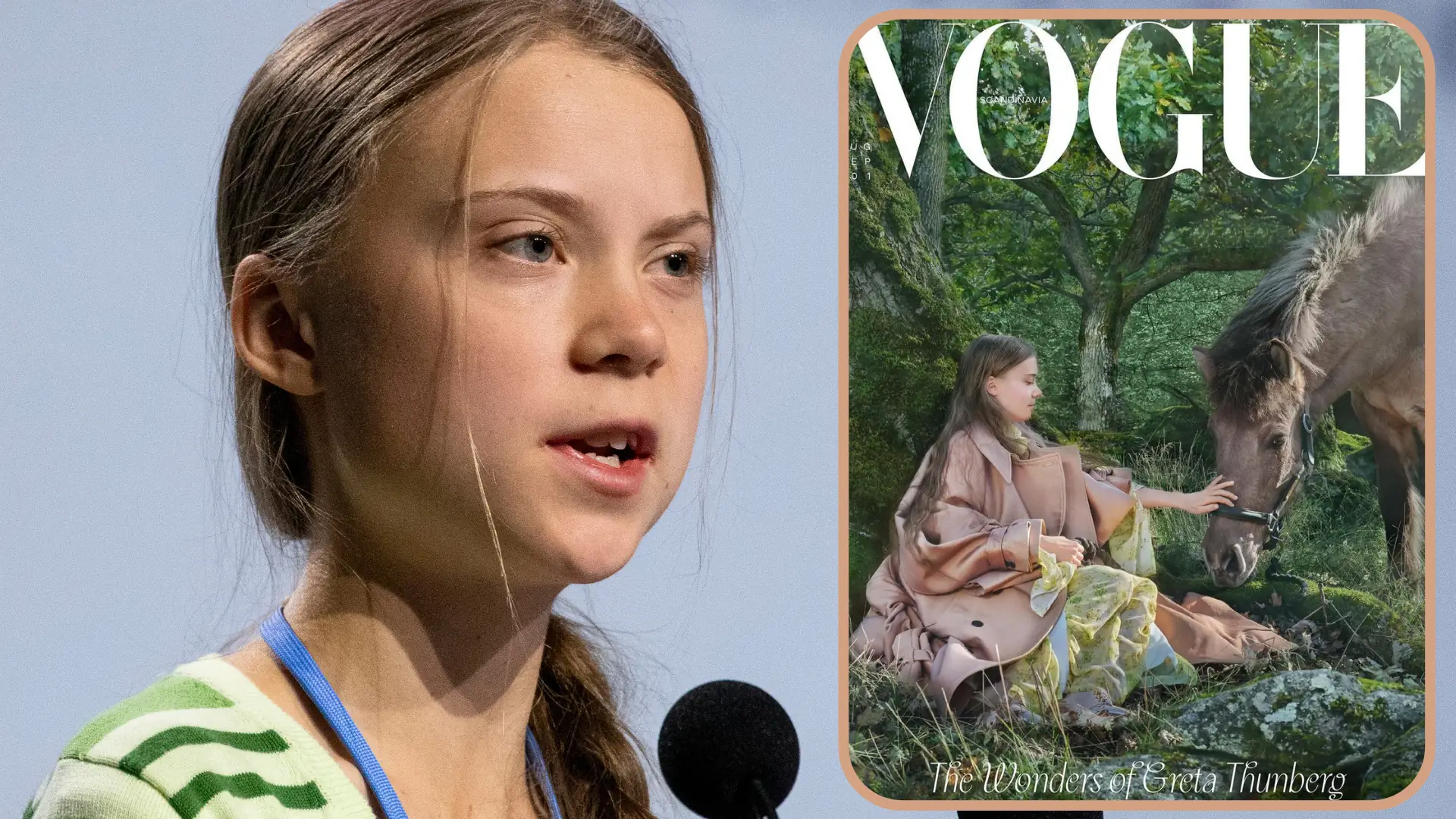 Greta Thunberg na okładce pierwszego numeru Vogue Scandinavia