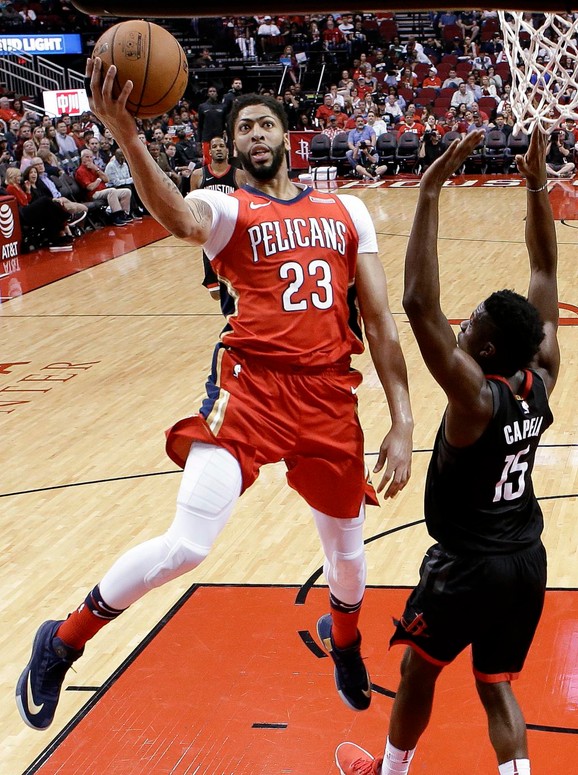 Entoni Dejvis je bio nedovoljan Nju Orleansu protiv Hjustona