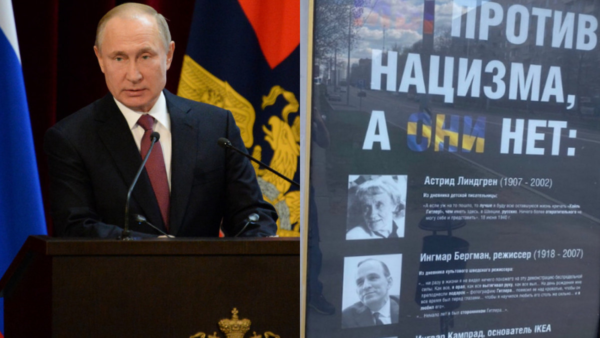 Rosja mści się na Szwecji. Ruszyła propagandowa nagonka z plakatami 