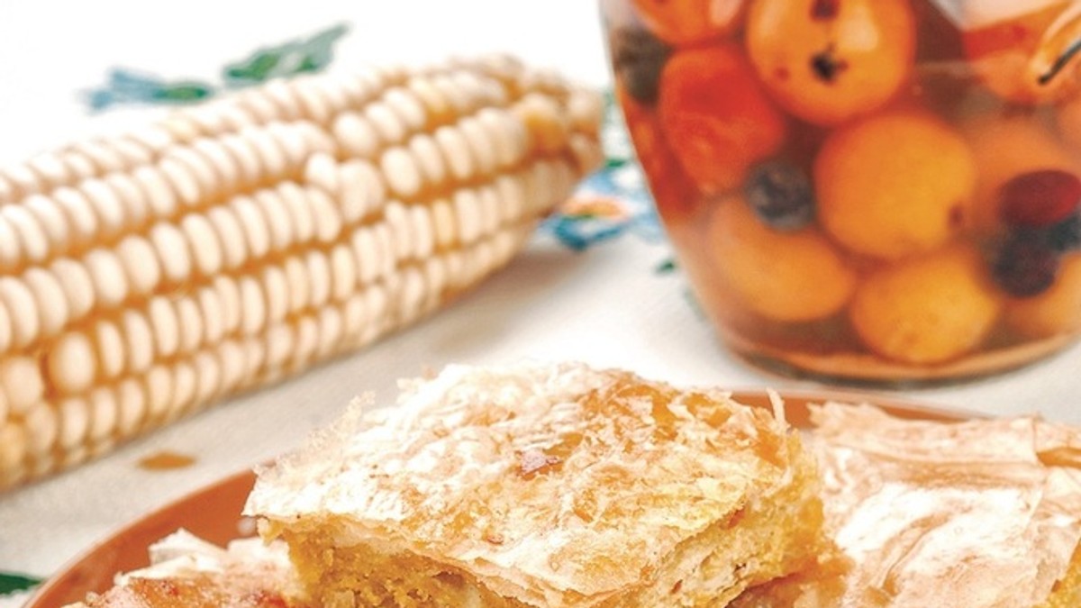 Posna pita s kukuruznim brašnom