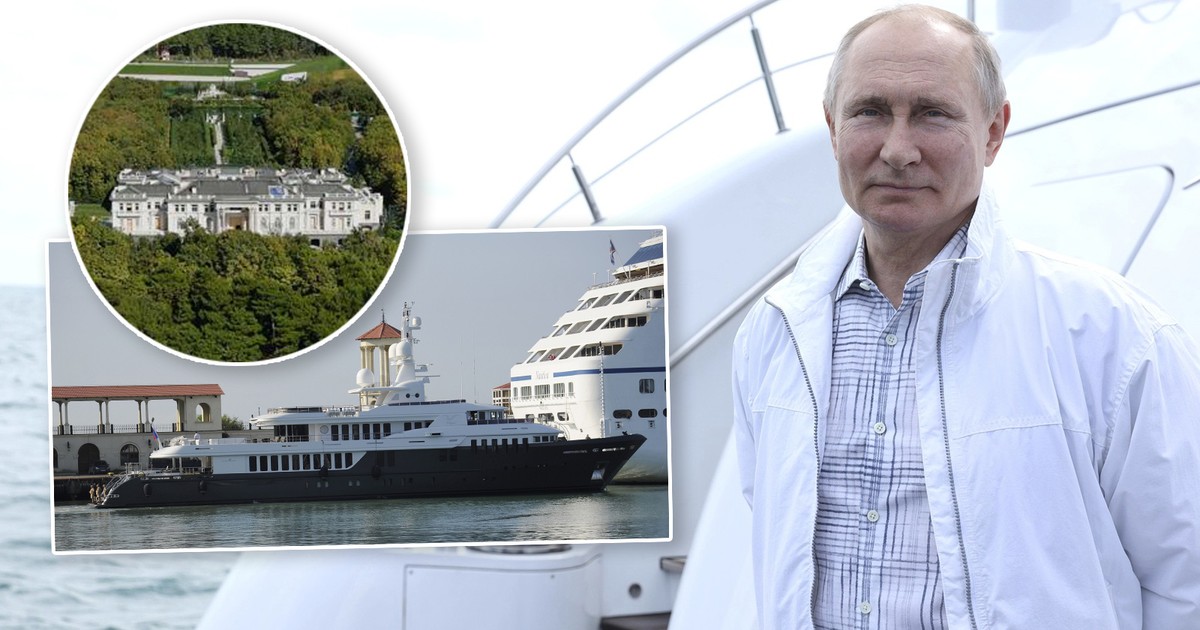 Luksusowy styl życia Władimira Putina: pałace, jachty i samoloty