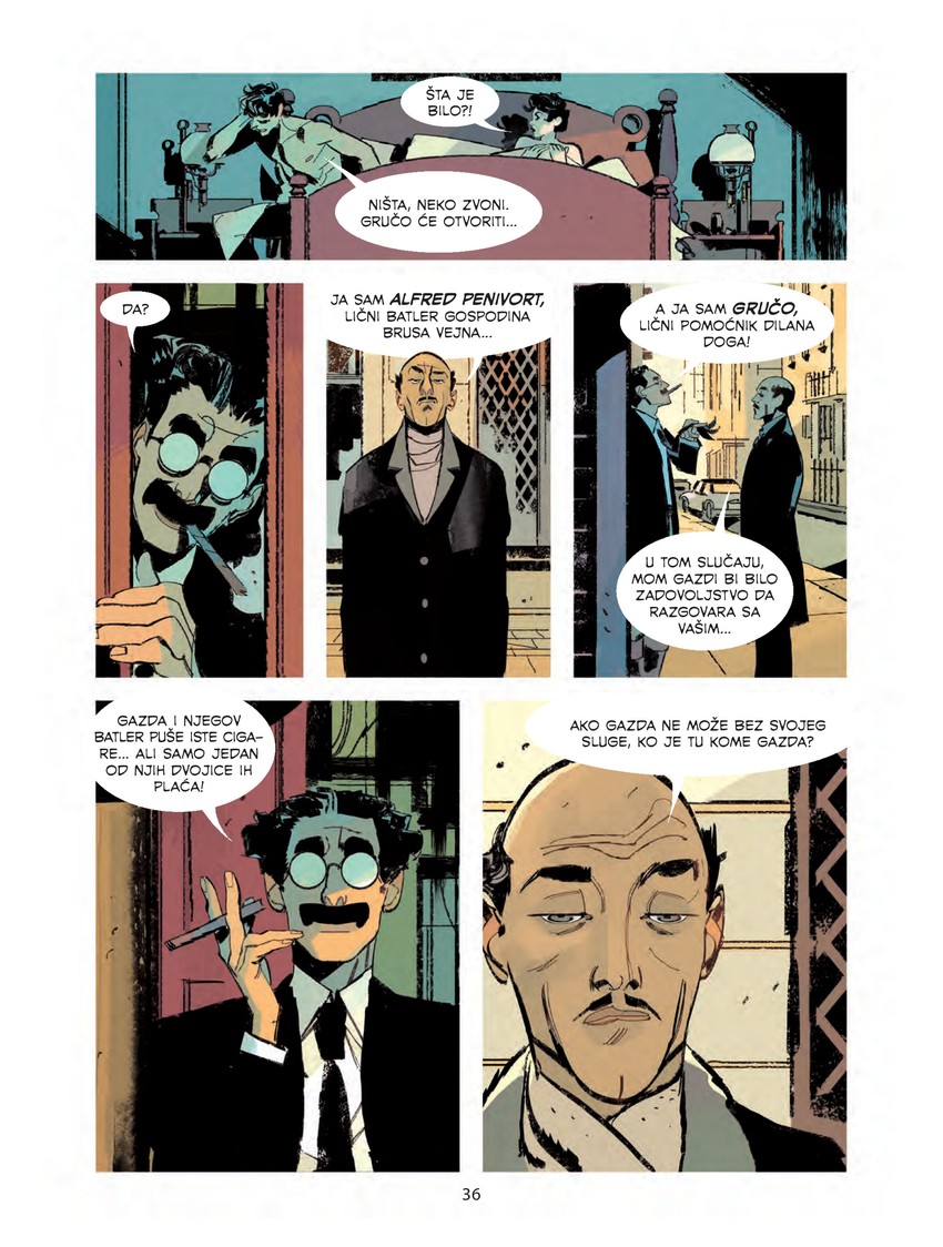 Dilan Dog/BetmenGrupa autoraFormat: 195 x 260 mmBroj strana: 208Povez: TvrdiKolorIzdavač: Čarobna knjiga