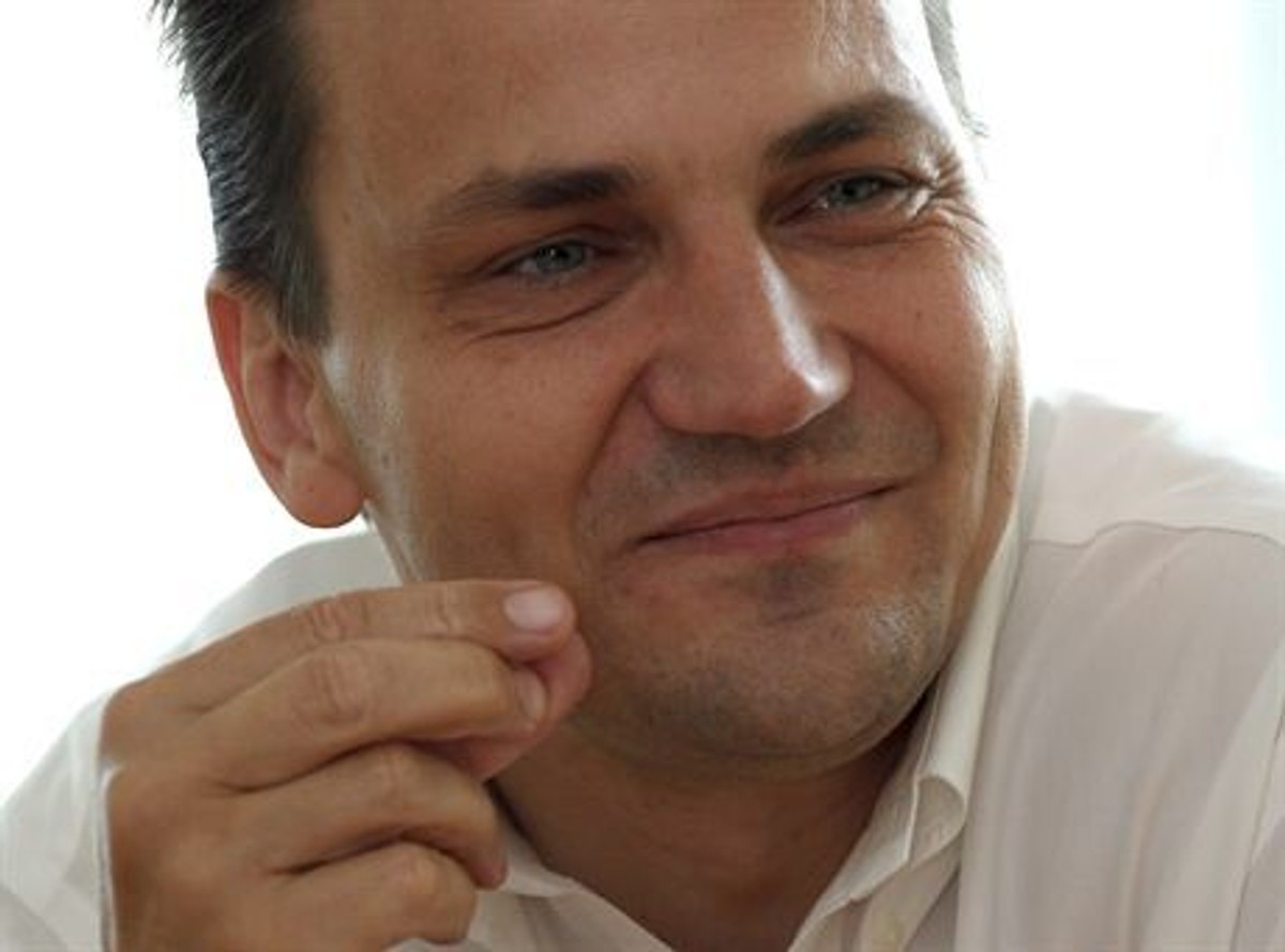 06.06.2007 Warszawa redakcja DZIENNIKA debata z udzialem Cezarego Michalskiego , Bronislawa Komorowskiego i Radoslawa Sikorskiegonz Radoslaw Sikorskifot Michal Kolyga