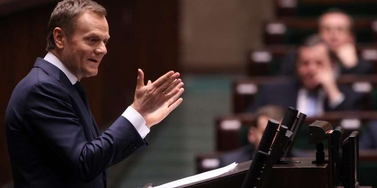 Tusk straszy polaków