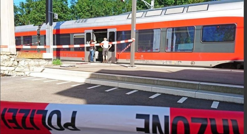 A train station in Switzewrland