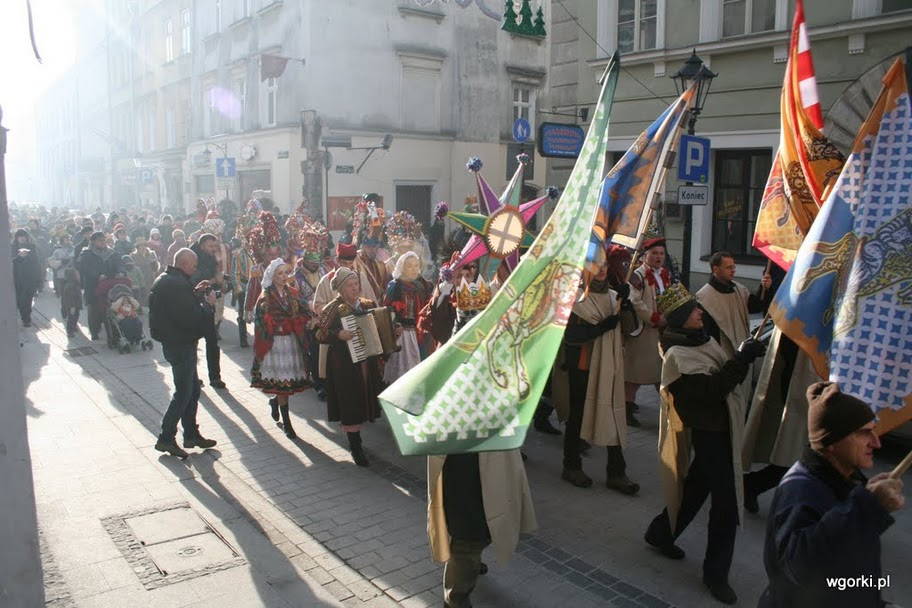 Orszak Trzech Króli w Krakowie, fot. Onet.pl /Jędrzej Trzciński