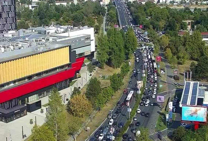 Kružni tok kod TC Ušće