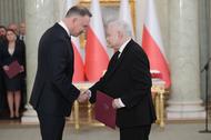 Prezydent Andrzej Duda powołał Jarosława Kaczyńskiego na wicepremiera