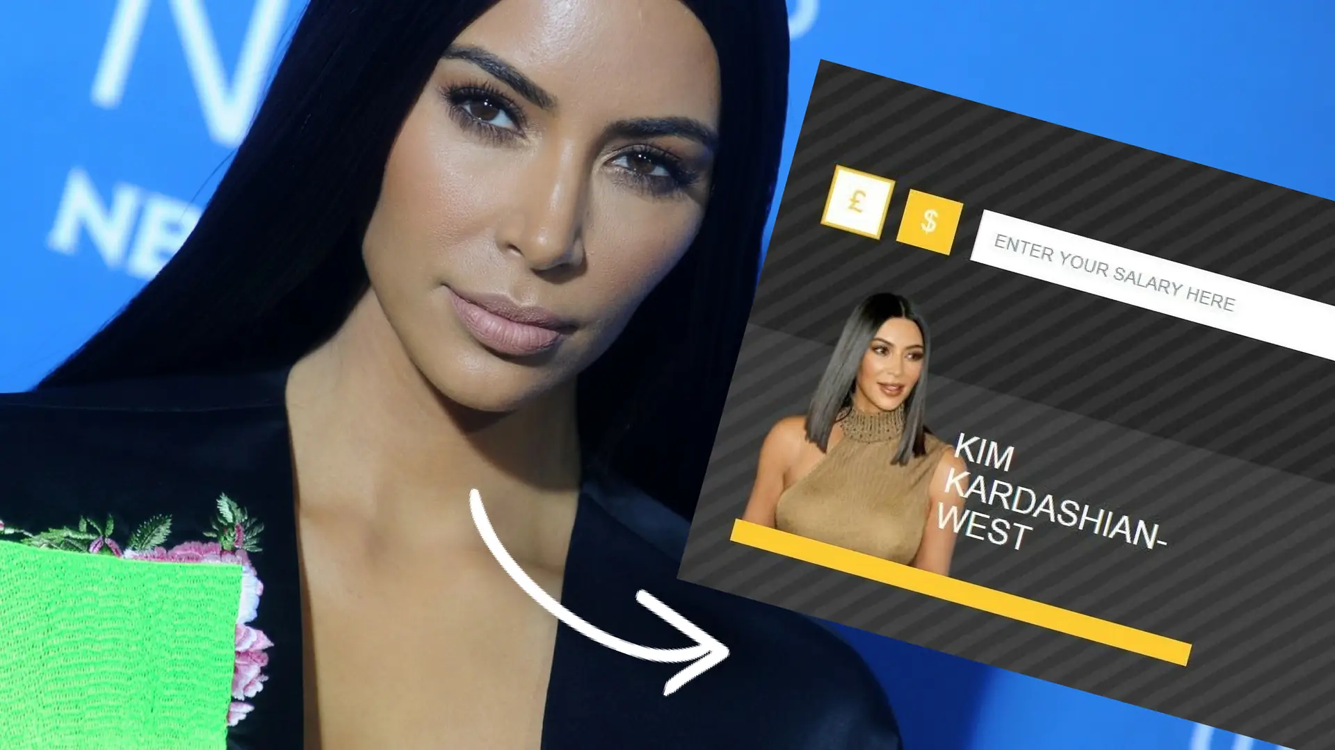 Ten kalkulator pokazuje, ile czasu potrzeba Kim Kardashian, żeby zarobiła twoją pensję