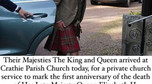 Pierwsza rocznica śmierci królowej Elżbiety II