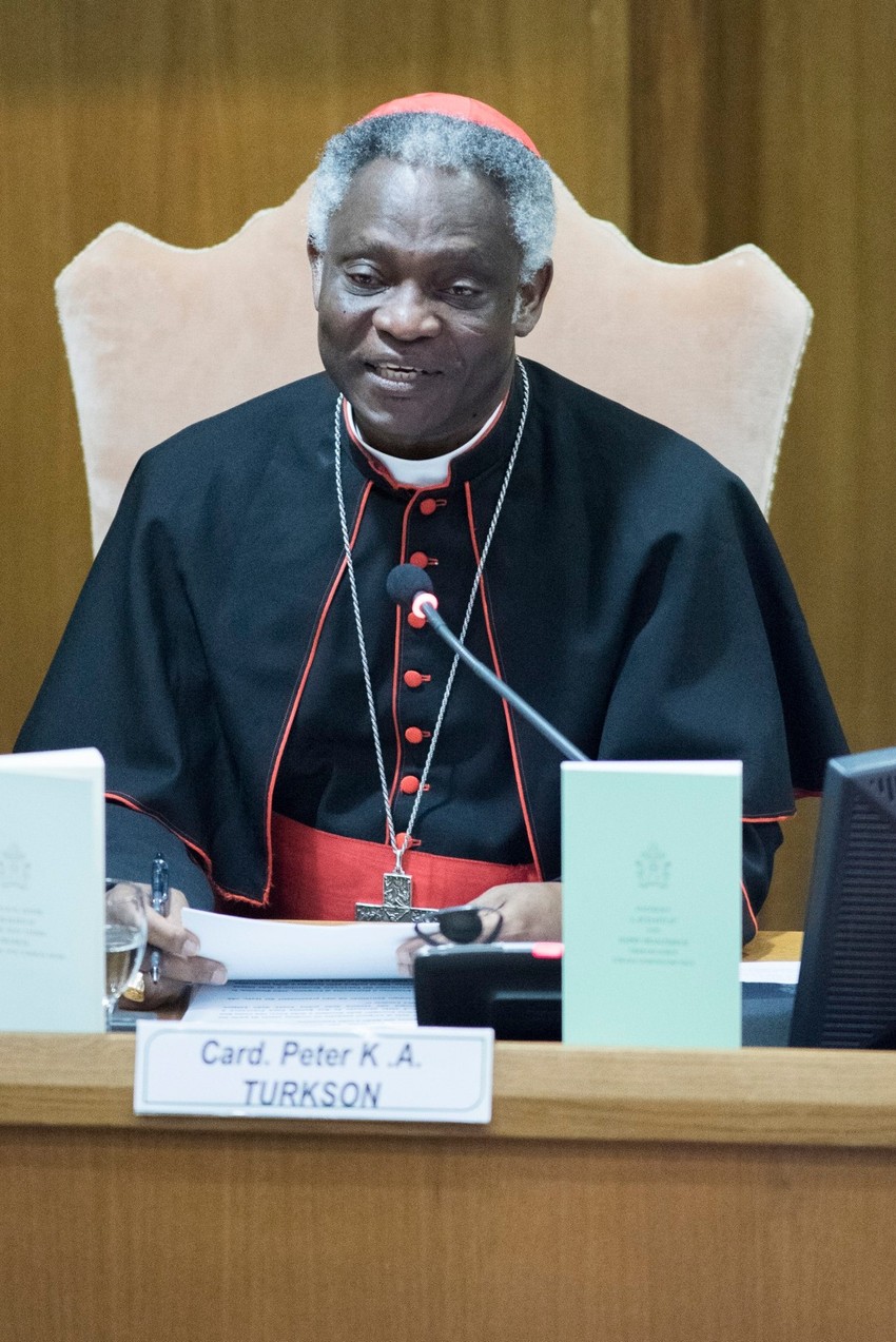 Kardinal Piter Turkson je naglasio da je poželjno upražnjavati "prirodne metode kontracepcije", ali nije precizirao na šta misli