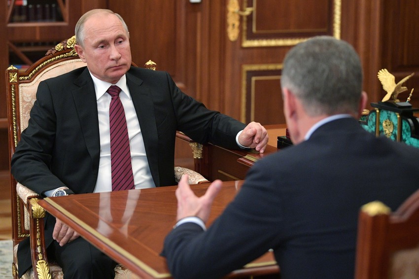 Vladimir Putin i Dmitrij Kozak