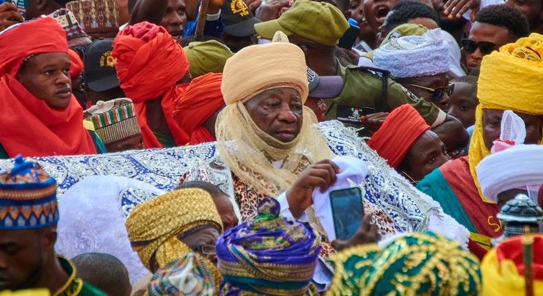 Emir of Ilorin appreciates Kwara people's support during Sallah, Durbar/Illustration [Twitter:Okiki]
