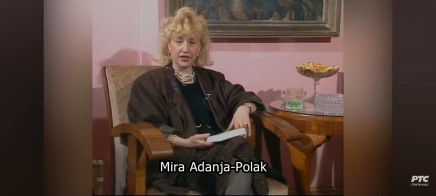 Mira Adanja Polak (Foto: Screenshot TV RTS)