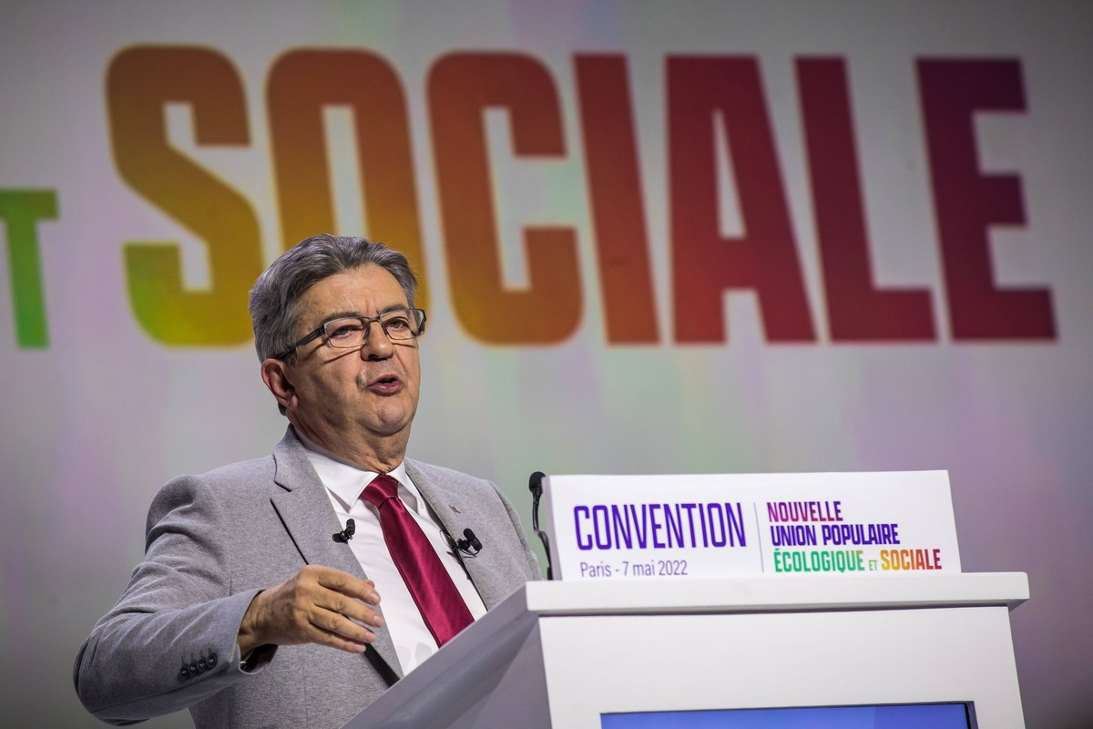 Jean-Luc Melenchon, lider Lewicy