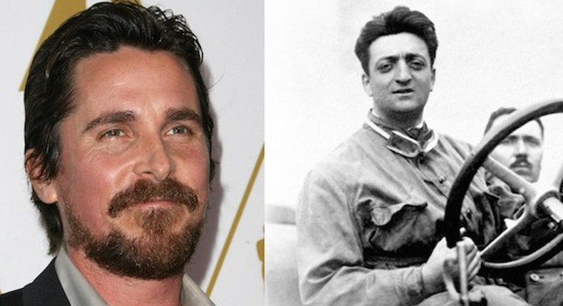 Christian Bale is Enzo Ferrari in upcoming biopic