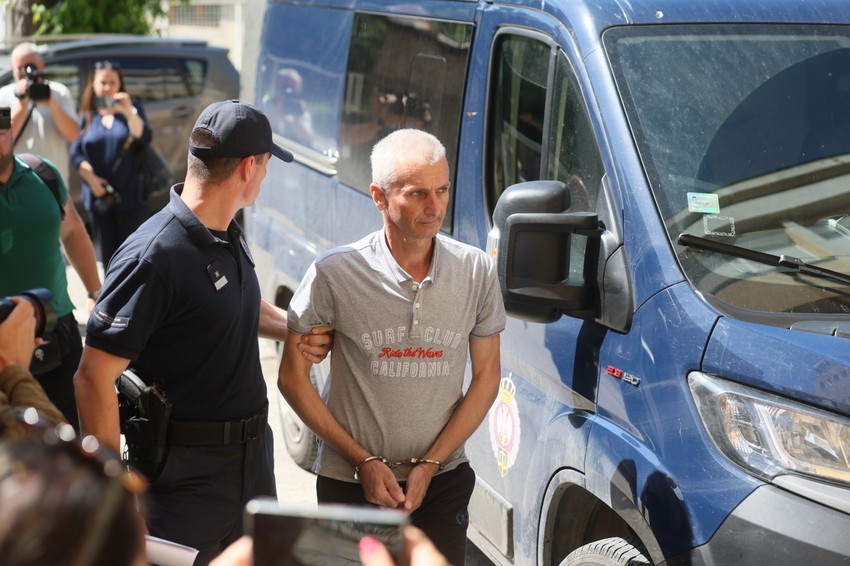 Srđan Janković, jedan od osumnjičenih za ubistvo Danke Ilić prilikom dolaska na saslušanje u Više javno tužilaštvo u Zaječaru
