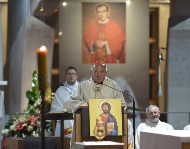 Relikwie Edmunda Bojanowskiego w Świątyni Opatrzności Bożej