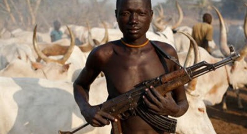 Armed Fulani herdsman (illustrative purposes only)