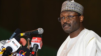 Mahmood Yakubu, the chairman of the Independent National Electoral Commission (INEC) (Daily Post)
