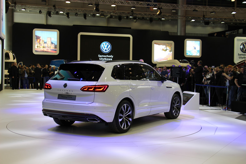 Volkswagen Touareg podczas Poznań Motor Show