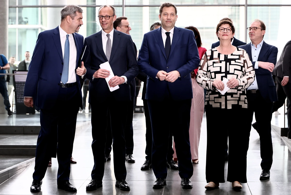 Germany&#39;s fresh  government is getting closer. CDU/CSU and SPD agree on coalition agreement