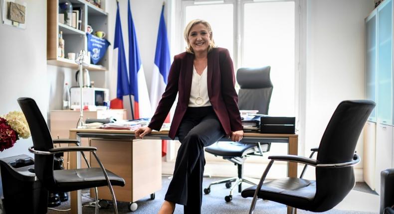 Marine Le Pen, head of the French far-right National Rally (RN) party, told AFP everything has changed since she won a seat in the French parliament