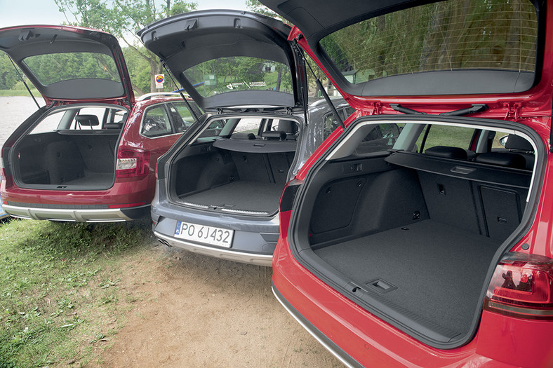 Uterenowione kombi - Seat Leon X-Perience kontra Skoda Octavia Scout i Volkswagen Golf Alltrack