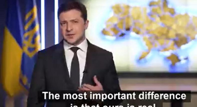 Ukrainian President Volodymyr Zelenskyy