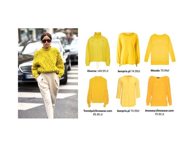 Neonowe ubrania na wiosnę 2019