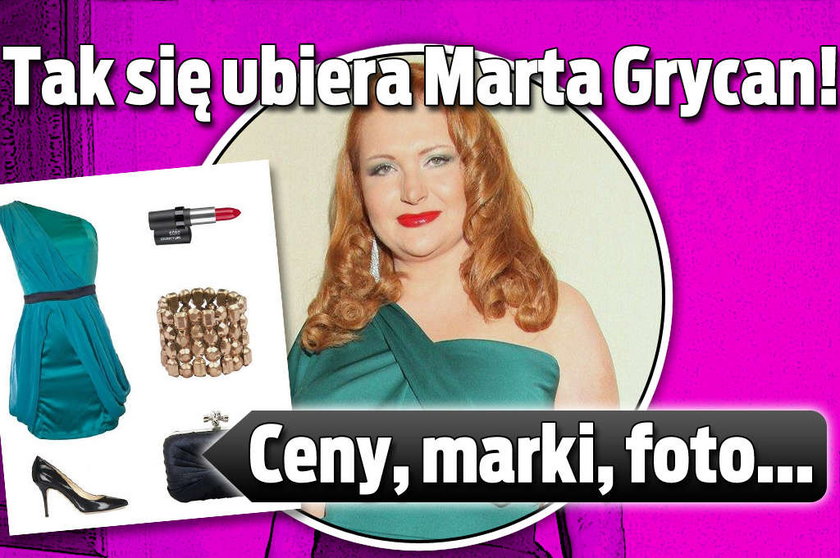 Tak się ubiera Marta Grycan! Ceny, marki, foto...