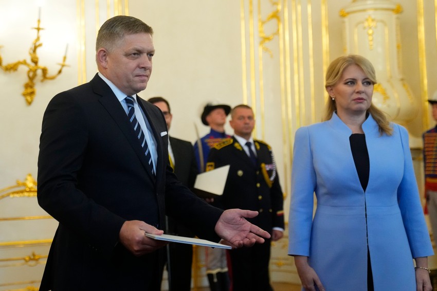 Robert Fico i Zuzana Čaputova