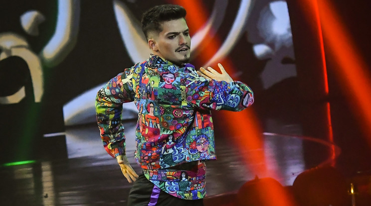 Marics Peti minden egyes táncból a maximumot szeretné kihozni /Fotó: TV2
