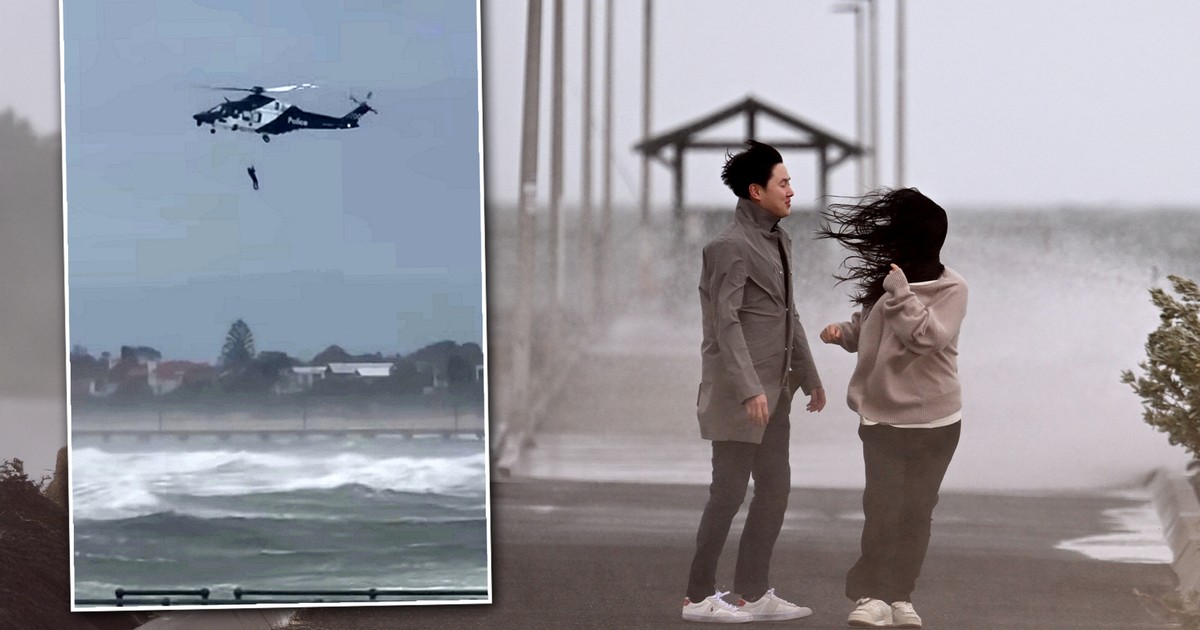 Weszli na molo podczas sztormu. Chwilę później wydarzyła się tragedia