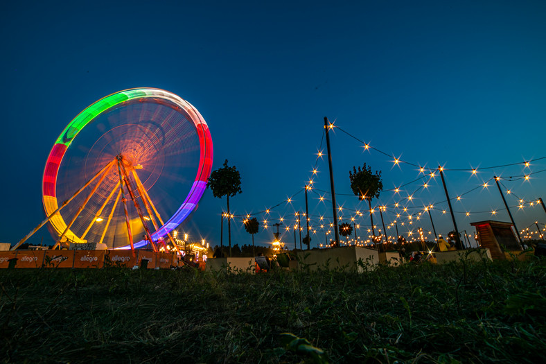 Niemal wszyscy festiwalowicze wybrali przejażdżkę kołem -podsumowanie Strefy Allegro na Pol’and’Rock Festival2021