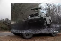 Ukraińskie BRDM 2 po modernizacji mają niszczyć rosyjskie czołgi