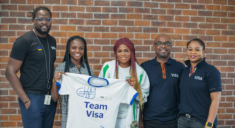 Nigerian athletes, Tobi Amusan, Goodness Nwachukwu join team Visa as global brand ambassadors