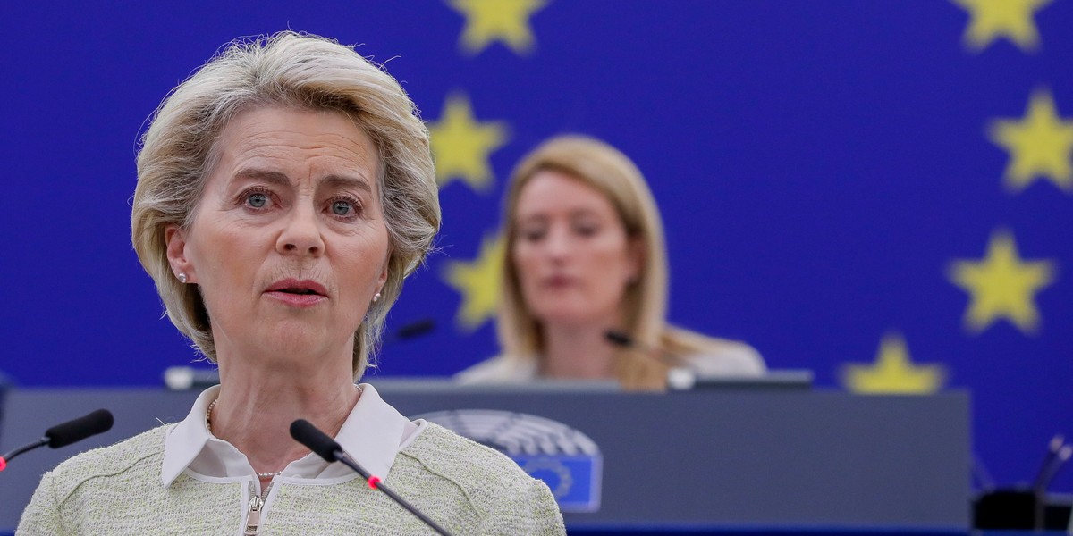 Przewodnicząca Komisji Europejskiej Ursula von der Leyen