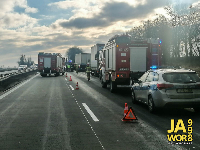 Koszmarny wypadek na dolnośląskim odcinku A4